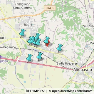 Mappa Via Pineta, 55016 Porcari LU, Italia (1.45818)