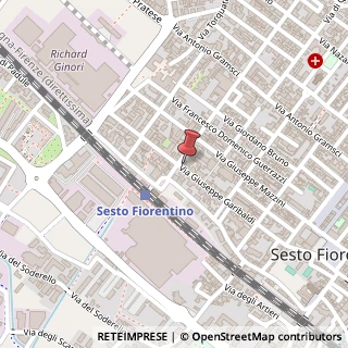 Mappa Via Macedonio Melloni, 29, 50019 Sesto Fiorentino, Firenze (Toscana)