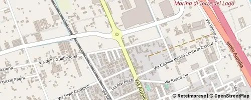 Mappa Viareggio