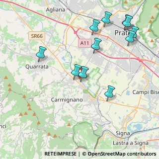 Mappa Via Thomas Alva Edison, 59011 Carmignano PO, Italia (4.80727)
