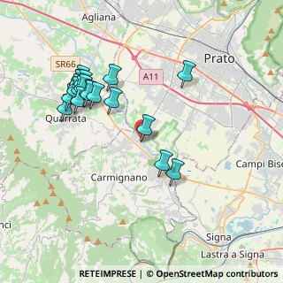 Mappa Via Thomas Alva Edison, 59011 Carmignano PO, Italia (4.111)