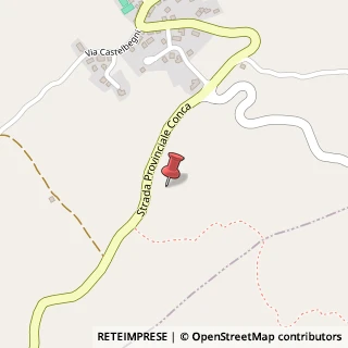 Mappa Via Poggio Rosso, 2, 61010 Monte Cerignone, Pesaro e Urbino (Marche)