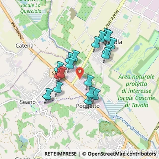 Mappa Via Antonio Meucci, 59011 Seano PO, Italia (0.799)