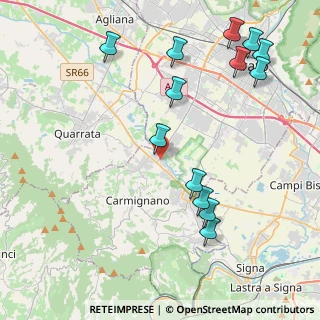 Mappa Via Antonio Meucci, 59011 Seano PO, Italia (5.03308)