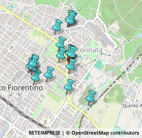 Mappa Via Manfredo Fanti, 50019 Sesto Fiorentino FI, Italia (0.4045)