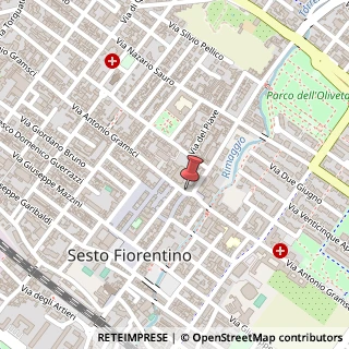 Mappa Via Antonio Gramsci, 411, 50019 Sesto Fiorentino, Firenze (Toscana)