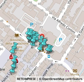 Mappa Galleria Fosco Giacchetti, 50019 Sesto Fiorentino FI, Italia (0.02174)