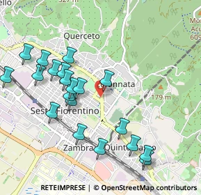 Mappa Via XXVIII Settembre, 50019 Sesto Fiorentino FI, Italia (1.067)