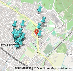 Mappa Via XXVIII Settembre, 50019 Sesto Fiorentino FI, Italia (0.513)