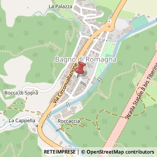 Mappa Piazza Ricasoli, 15, 47021 Bagno di Romagna, Forlì-Cesena (Emilia Romagna)