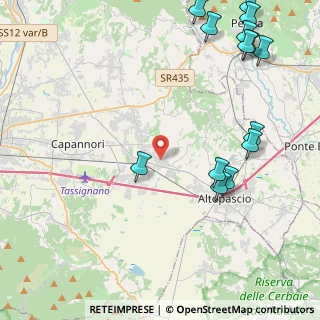 Mappa Via 55016, 55016 Porcari LU, Italia (5.96)