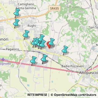 Mappa Via 55016, 55016 Porcari LU, Italia (1.69769)