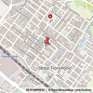 Mappa Via Matteo Renato Imbriani, 39, 50019 Sesto Fiorentino, Firenze (Toscana)