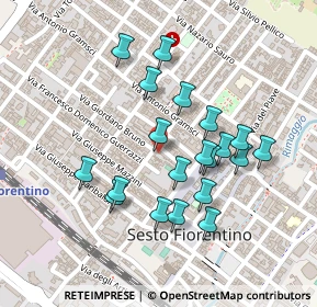 Mappa Via Alessandro Manzoni, 50019 Sesto Fiorentino FI, Italia (0.213)