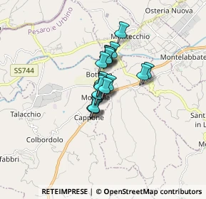 Mappa Via Enrico Mattei, 61022 Vallefoglia PU, Italia (0.8635)