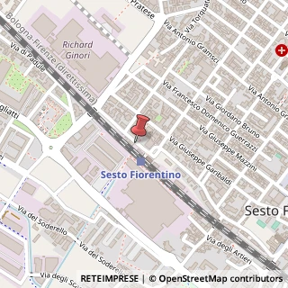 Mappa Via Antonio Pacinotti,  4, 50131 Sesto Fiorentino, Firenze (Toscana)