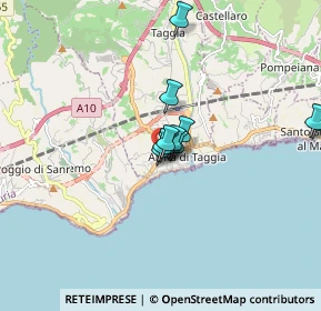 Mappa Via Aurelia di Ponente, 18018 Taggia IM, Italia (1.21)