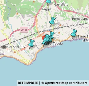 Mappa Via Aurelia di Ponente, 18018 Taggia IM, Italia (0.98182)