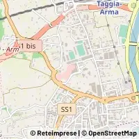 Mapa Taggia