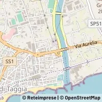 Mapa Taggia