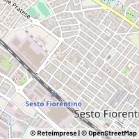 地図 Sesto Fiorentino