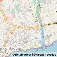 Mapa Taggia