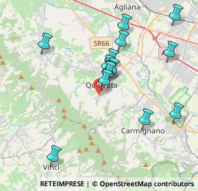 Mappa Via Folonica, 51039 Quarrata PT, Italia (3.89071)