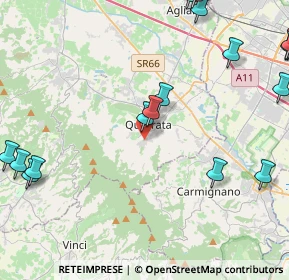 Mappa Via Folonica, 51039 Quarrata PT, Italia (6.678)