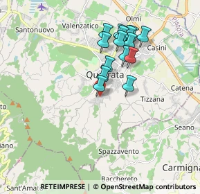 Mappa Via Folonica, 51039 Quarrata PT, Italia (1.614)