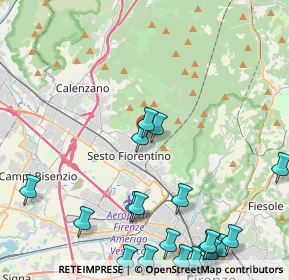 Mappa Via Ginori, 50019 Sesto Fiorentino FI, Italia (6.062)