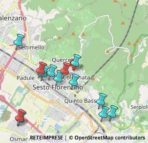 Mappa Via Ginori, 50019 Sesto Fiorentino FI, Italia (2.22154)