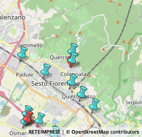 Mappa Via Ginori, 50019 Sesto Fiorentino FI, Italia (3.01375)