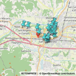 Mappa Via Corte Puccetto, 55100 Lucca LU, Italia (1.4995)