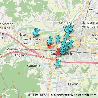 Mappa Via Corte Puccetto, 55100 Lucca LU, Italia (1.428)