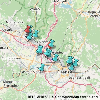 Mappa Via Gian Domenico Romagnosi, 50019 Sesto Fiorentino FI, Italia (6.896)