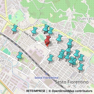 Mappa Via Gian Domenico Romagnosi, 50019 Sesto Fiorentino FI, Italia (0.5045)
