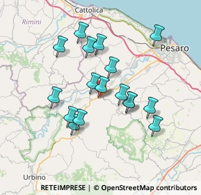 Mappa Via Bamberga, 61025 Montelabbate PU, Italia (6.42706)