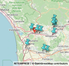 Mappa Via Vecchia, 55100 Lucca LU, Italia (14.28818)