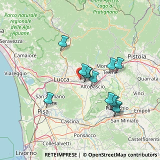 Mappa SP 6 Lucchese - Romana, 55016 Porcari LU, Italia (13.44385)