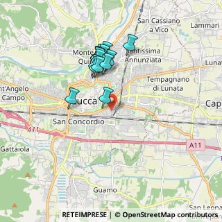Mappa Via dei Pubblici Macelli, 55100 Lucca LU, Italia (1.63667)