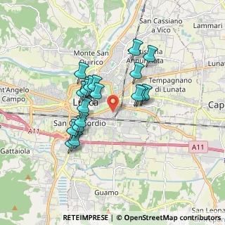 Mappa Via dei Pubblici Macelli, 55100 Lucca LU, Italia (1.49632)