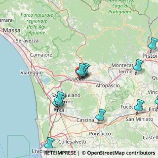 Mappa Via dei Pubblici Macelli, 55100 Lucca LU, Italia (19.78571)