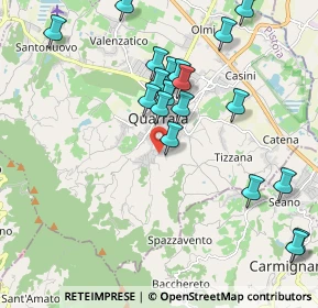 Mappa Via Salvador Allende, 51039 Quarrata PT, Italia (2.19842)