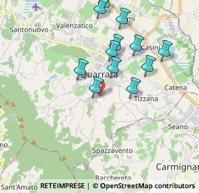 Mappa Via Salvador Allende, 51039 Quarrata PT, Italia (1.88417)