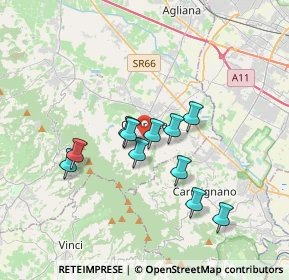 Mappa Via Salvador Allende, 51039 Quarrata PT, Italia (2.96818)