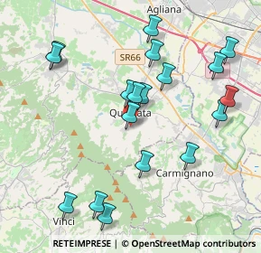 Mappa Via Salvador Allende, 51039 Quarrata PT, Italia (4.33389)