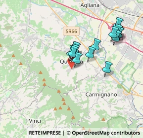 Mappa Via Salvador Allende, 51039 Quarrata PT, Italia (3.41875)