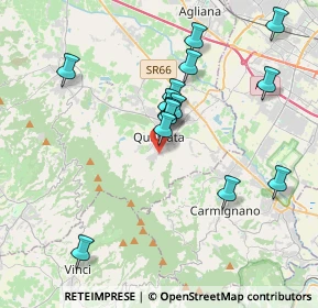 Mappa Via Salvador Allende, 51039 Quarrata PT, Italia (3.81357)