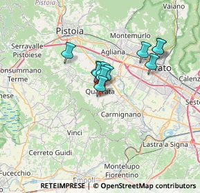 Mappa Via Salvador Allende, 51039 Quarrata PT, Italia (5.03182)