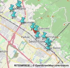 Mappa Viale Provinciale Pratese, 50019 Sesto Fiorentino FI, Italia (2.04167)